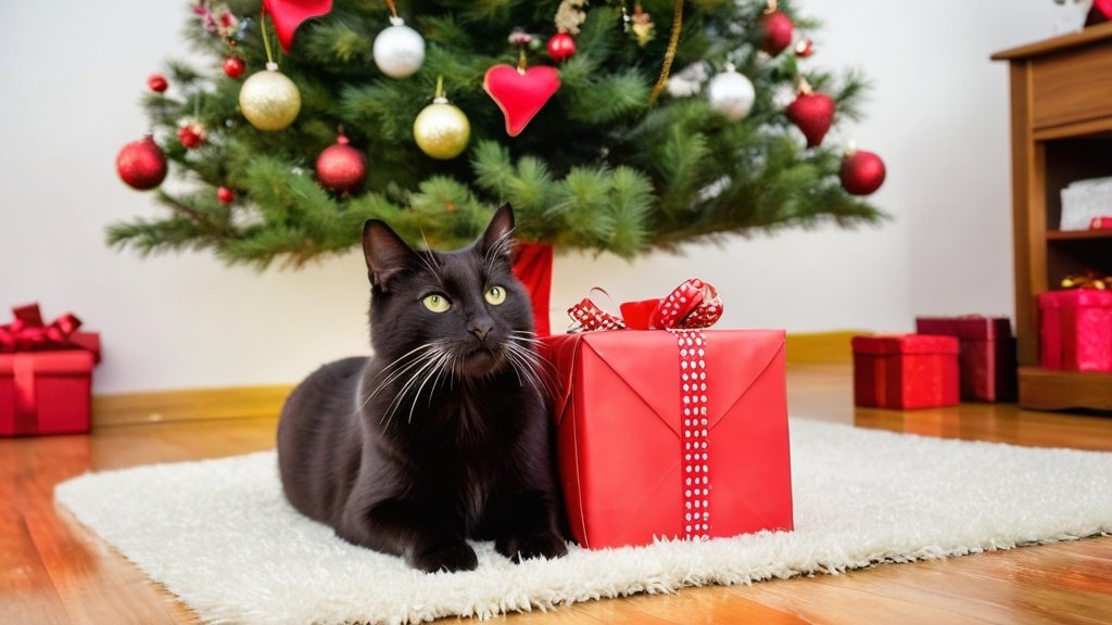 cats bring gifts
