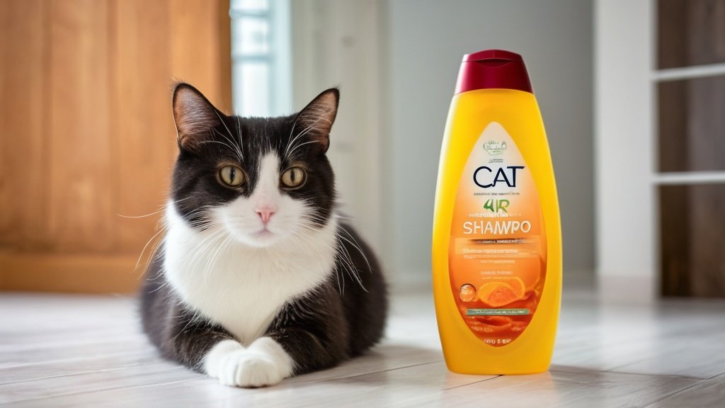 cat shampoo