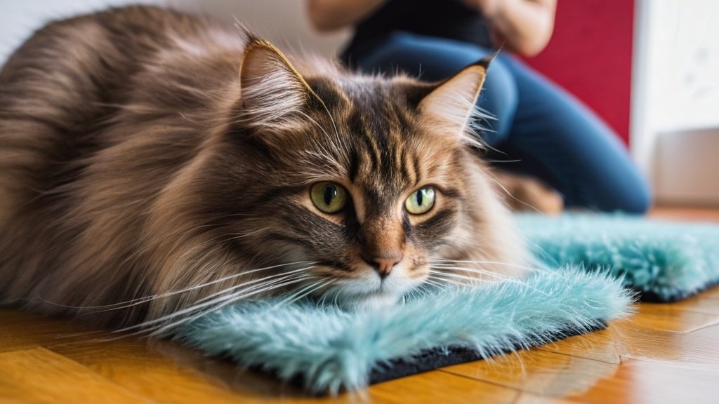 remove mats from cats fur
