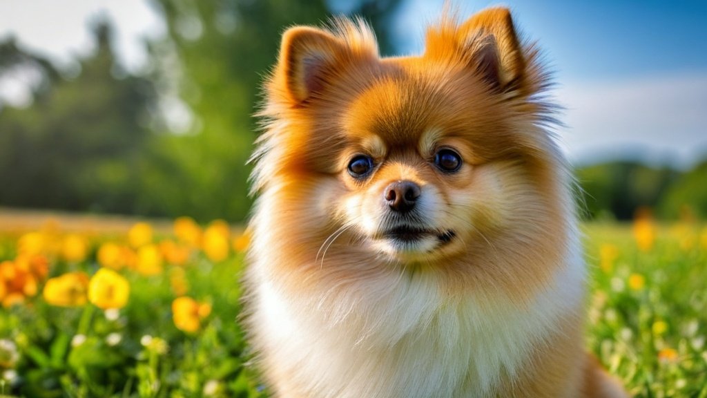 Photo pomeranian