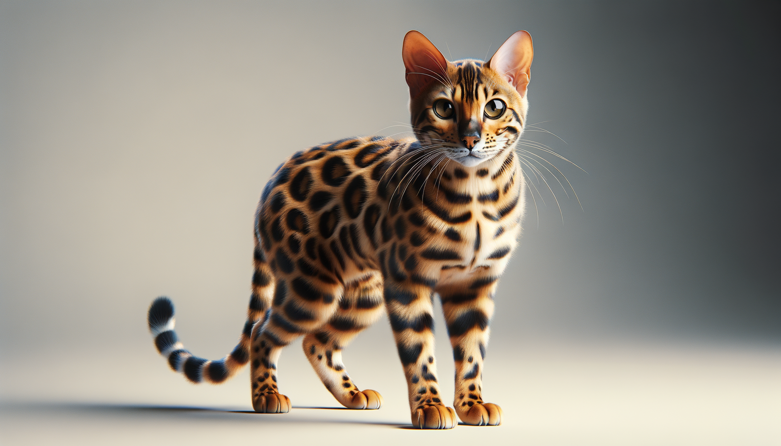 Photo bengal cat