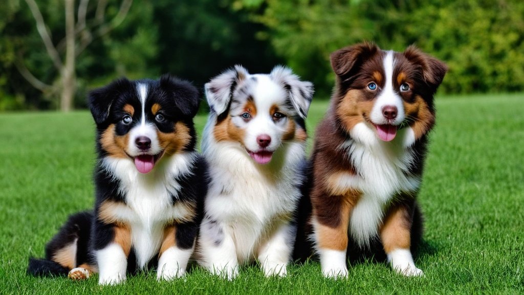 Photo australian shepherds