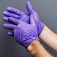 Photo grooming gloves