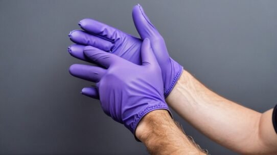 Photo grooming gloves
