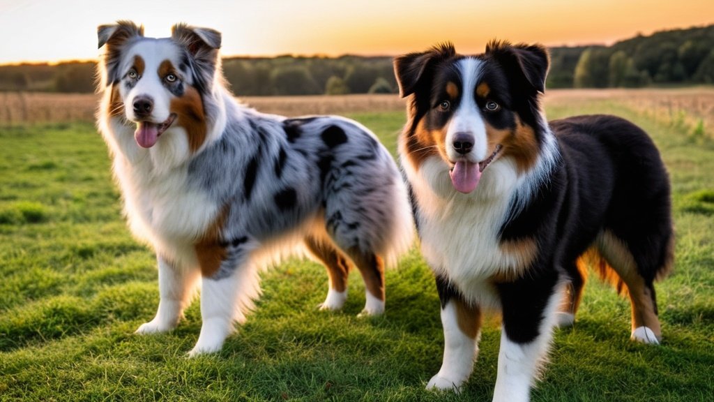 Photo australian shepherds