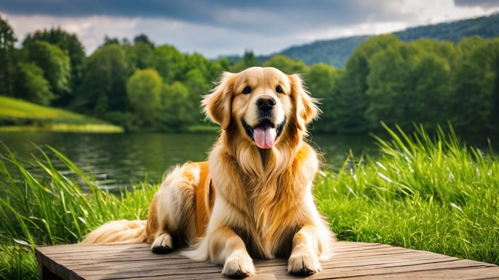 Photo golden retriever
