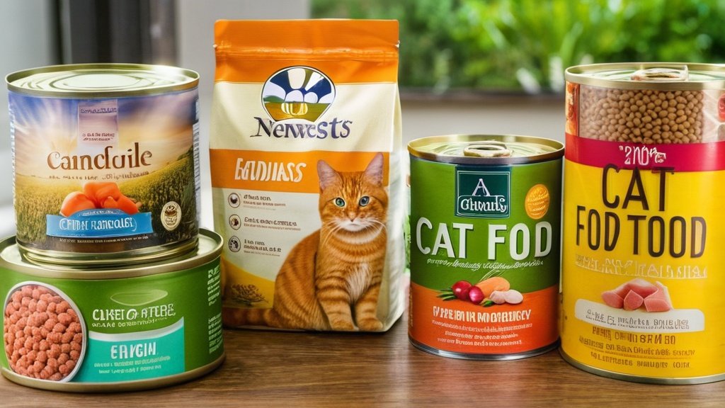 Photo cat food ingredients