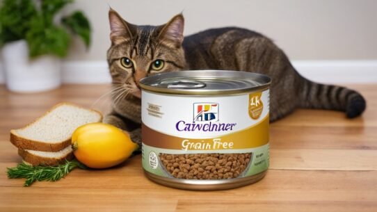 Photo grain-free cat food