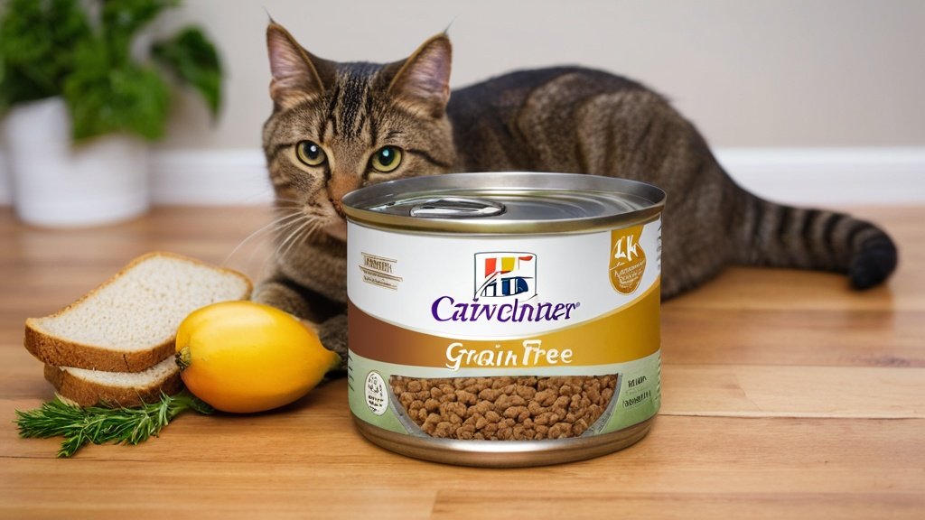 Photo grain-free cat food