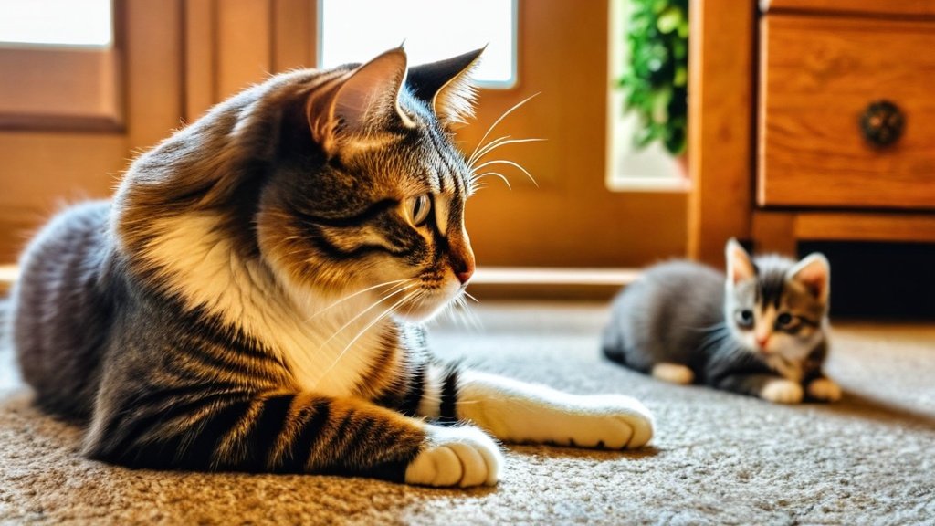 Photo cat considers family