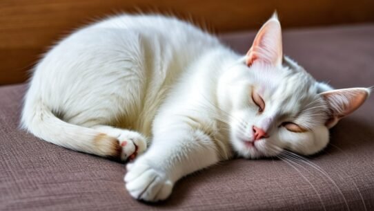 Photo cats sleeping positions